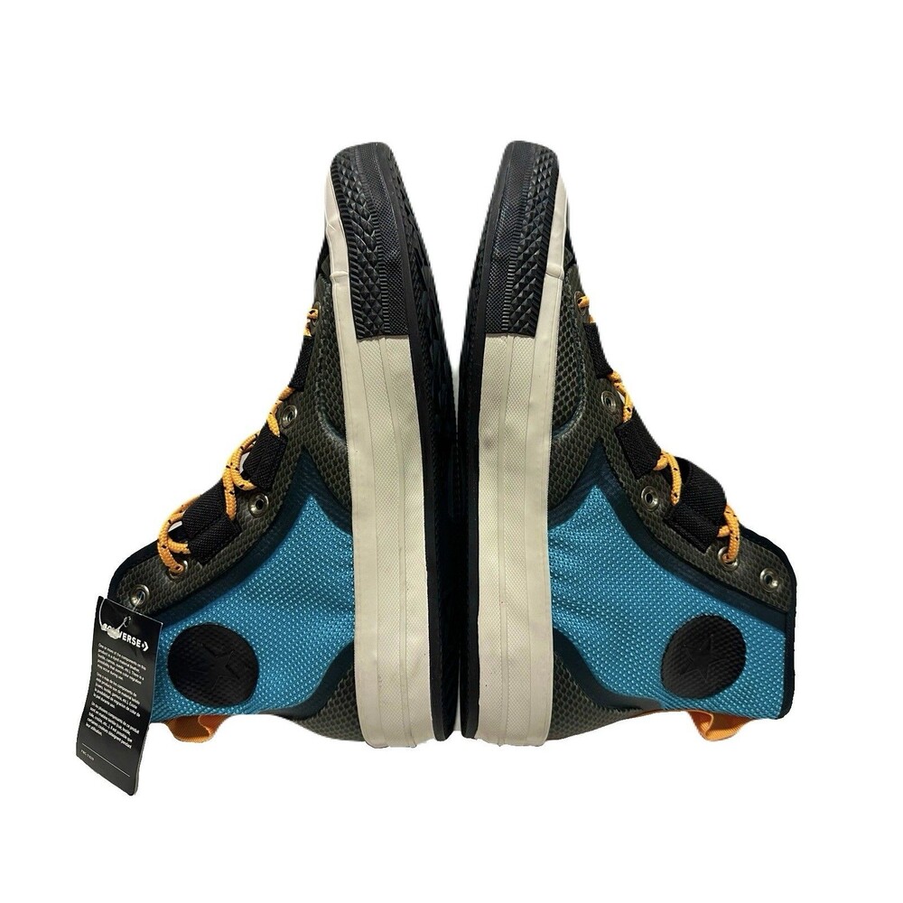 NEW Converse Mens Size 9 Chuck 70 Tech Hiker High Top Sneakers Teal Field Orange - Picture 7 of 9
